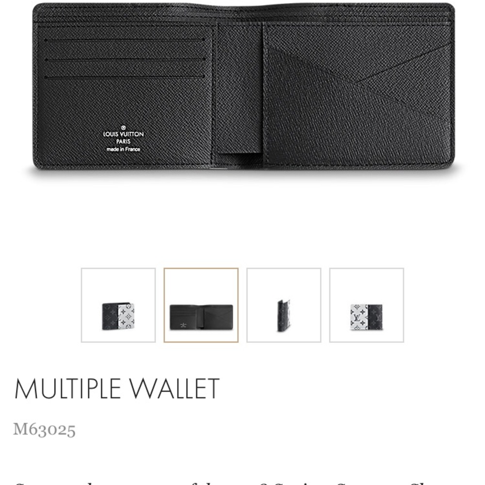 Louis Vuitton eclipse monogram multiple wallet - Picture 6 of 7